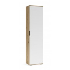 Gaiteņa skapis CLIF SL-50, ozols artisan/balts